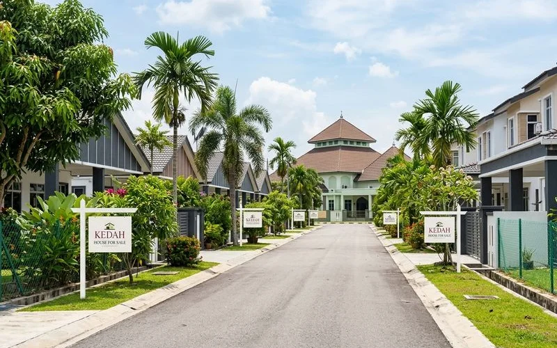 Kawasan perumahan Langkawi