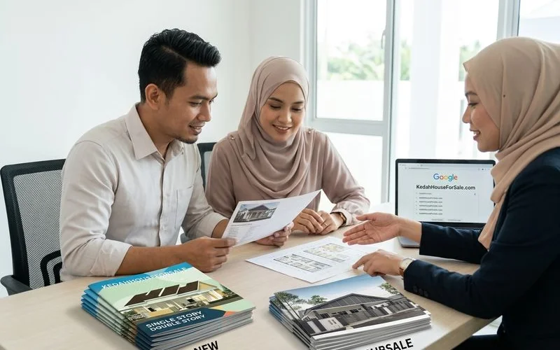 Pembeli mempertimbangkan pilihan rumah