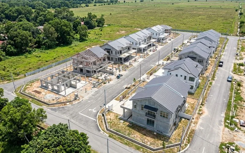 Pemandangan udara Taman Sultan Sallehuddin Phase 1