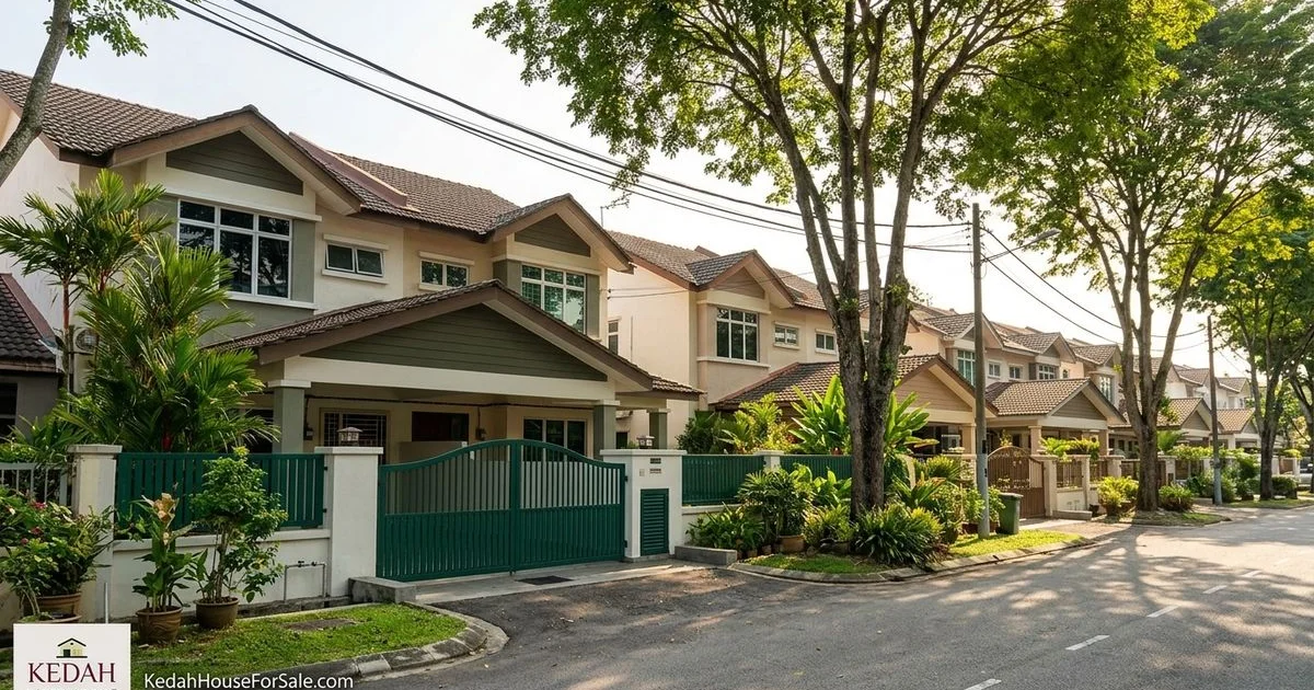 Rumah subsale teres dua tingkat di kawasan matang