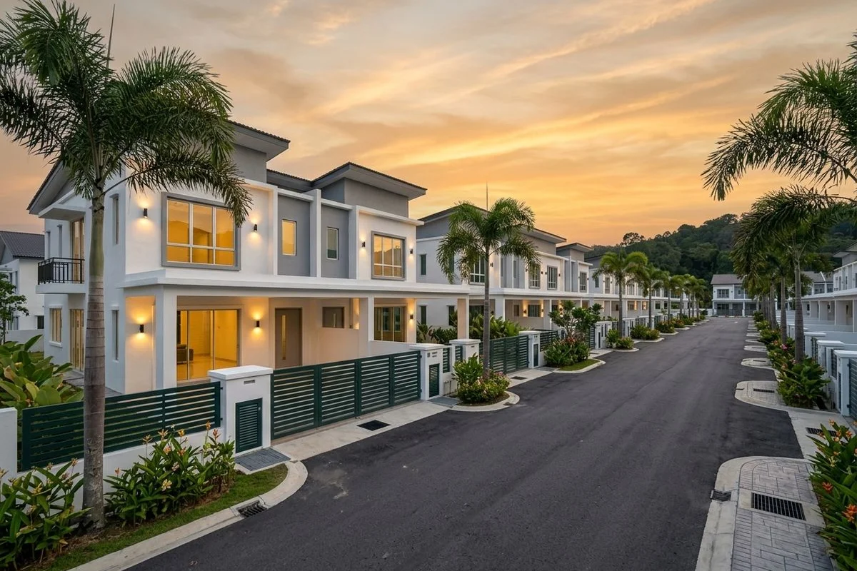 Rumah teres moden di Bandar Amanjaya Sungai Petani Kedah